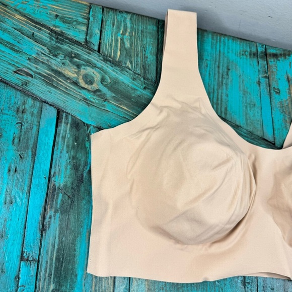 Knix Luxe Lift Pullover Bra Nude Size XXL+ Fits 40D, 40DD, 40E NWT - Picture 4 of 8